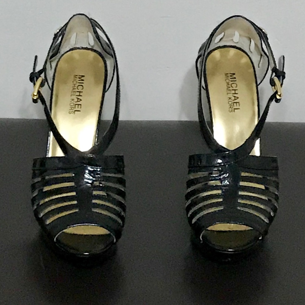 Michael Kors strappy heel, size 8